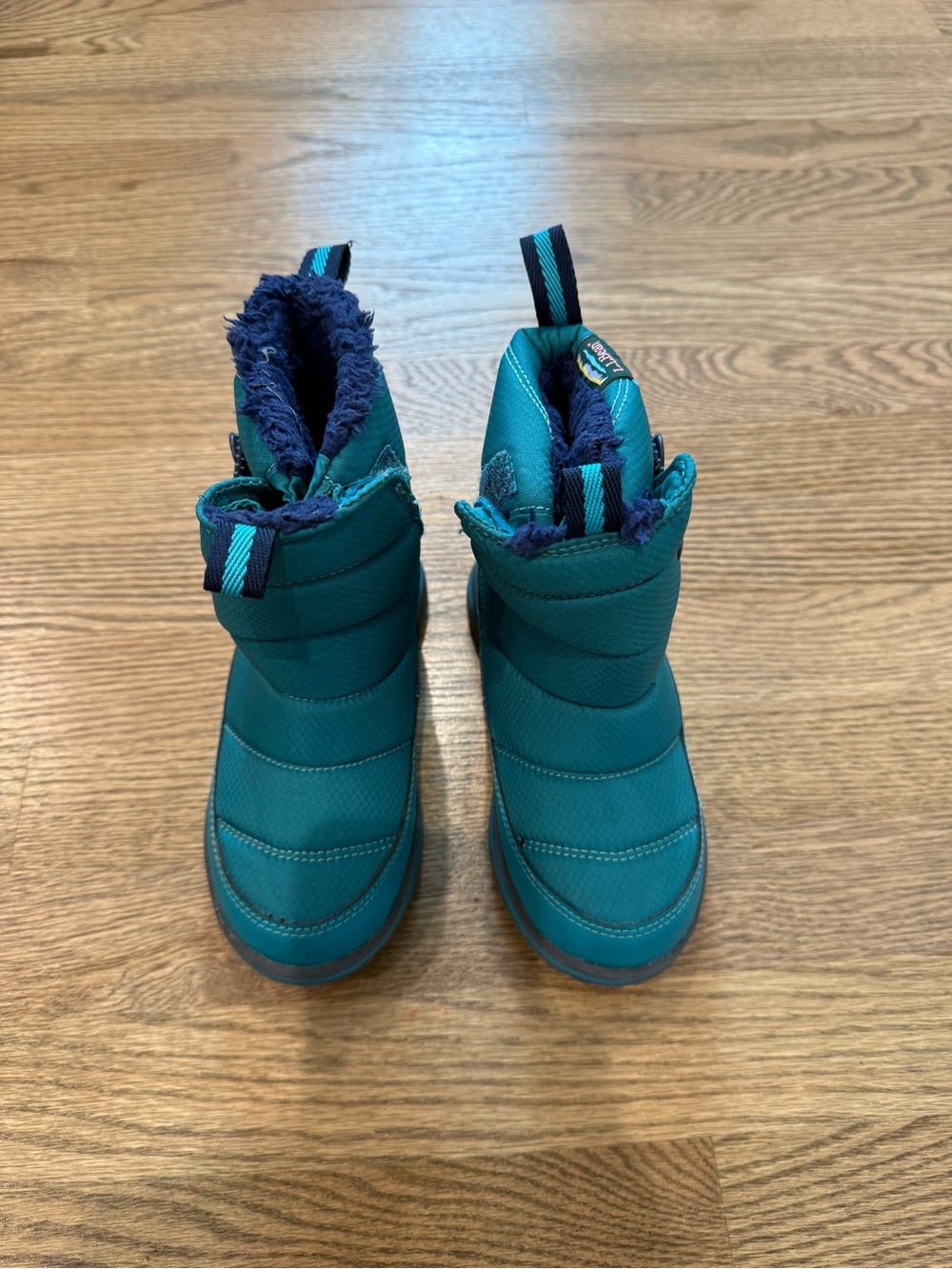 L.L. Bean Kids' Ultralight Winter Boots in Teal, Toddler Size 11